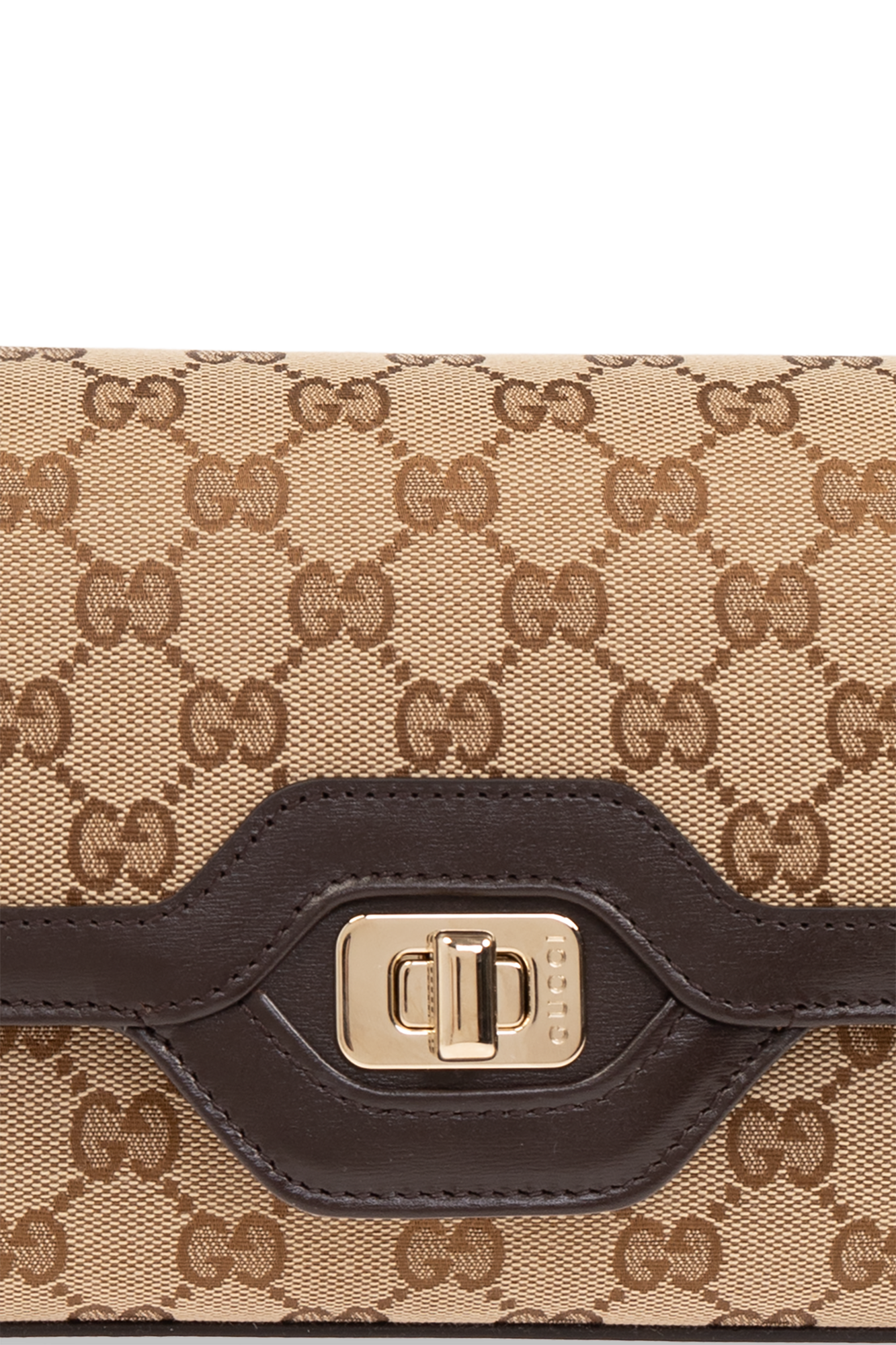 ショルダーバッグ・ポシェット GUCCI ORIGINAL GG FABRIC MEDIUM LUCE SHOULDER BAG Gucci - Gucci Luce Fabric shoulder bag Beige - The Corner